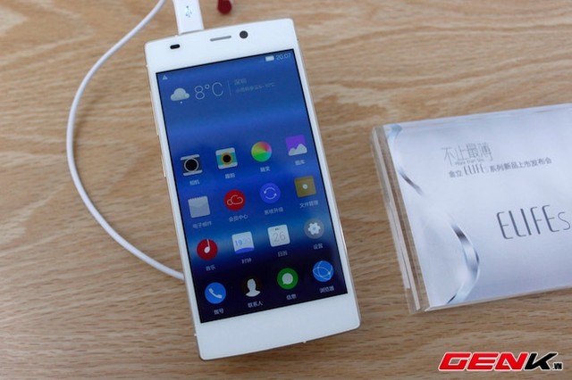 Cận cảnh Gionee Elife S5.5, smartphone mỏng nhất thế giới