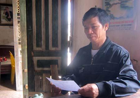 Ông Nguyễn Thanh Chấn mong cơ quan pháp luật sớm làm rõ những cán bộ bức cung và được bồi thường do hơn 10 năm bị bắt oan.