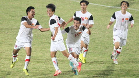  	U19 Việt Nam đã thi đấu rất đẹp mắt trong năm 2013