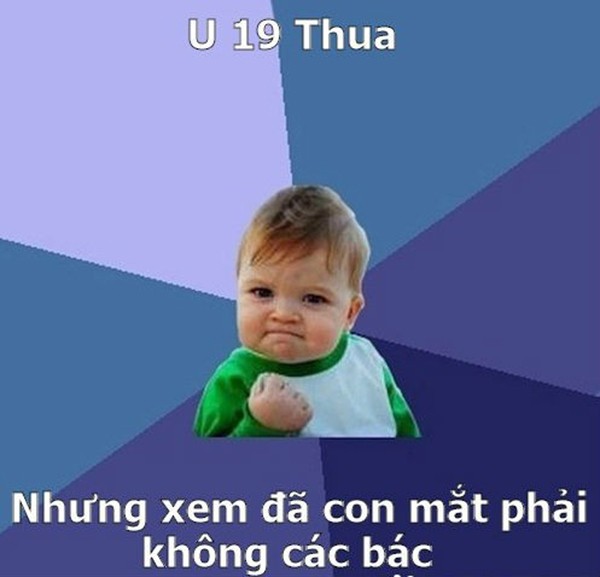 Cư dân mạng đua nhau chế ảnh hài hước về trận thua của U19 Việt Nam 11