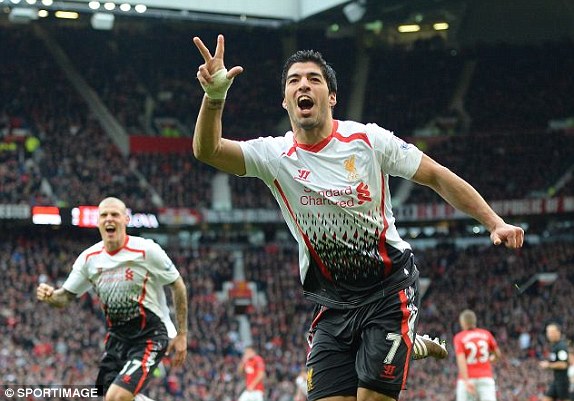 Suarez liên tục tỏa sáng