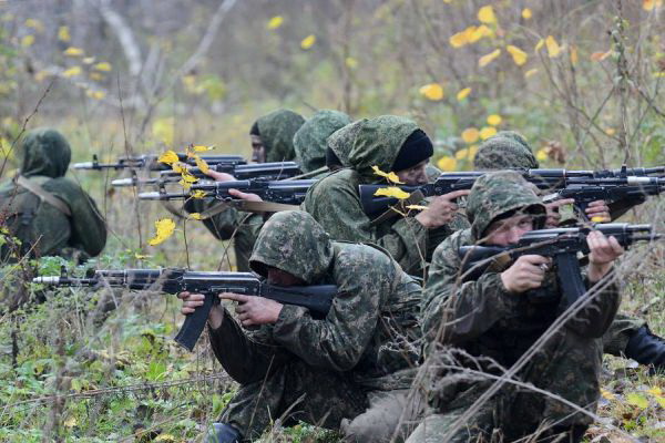 Đặc nhiệm Spetsnaz của Nga trong một cuộc tập trận