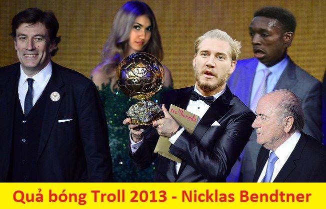  	Cầu thủ bị troll của năm - Bendtner