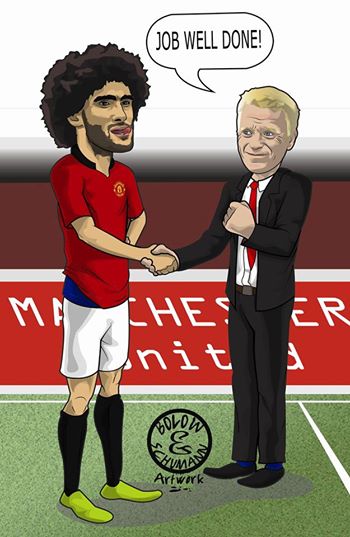 Biến Old Trafford thành Nhà hát của những ác mộng, làm tốt lắm Fellaini