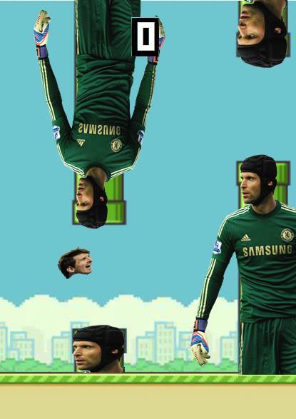 Messi bay qua nổi tay Cech không nào