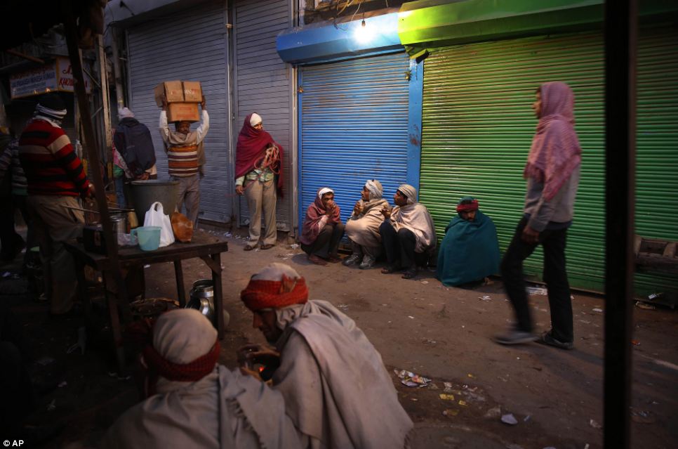 Có khoảng 65 triệu cư dân khu ổ chuột ở Ấn Độ, với 1.7million trong số họ sống ở Delhi (ở trên)