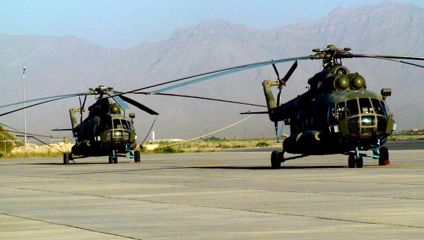 Trực thăng Mi-17 của Không quân Afghanistan. Ảnh: RIA Novosti