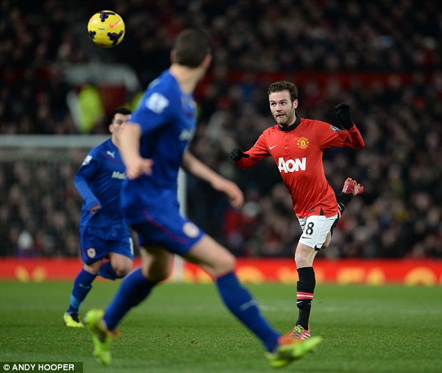 Mata đã thể hiện tốt trong trận ra mắt Man United ở Old Trafford