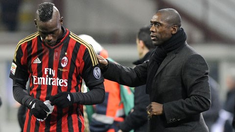 Khi Balotelli &quot;tắt ngấm&quot;, Seedorf đã đặt niềm tin vào Kaka nhưng cũng không thành