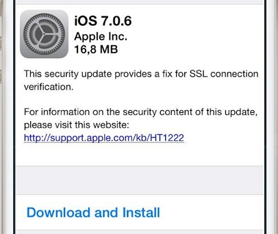 Apple tung iOS 7.0.6 vá lỗi bảo mật nguy hiểm 2