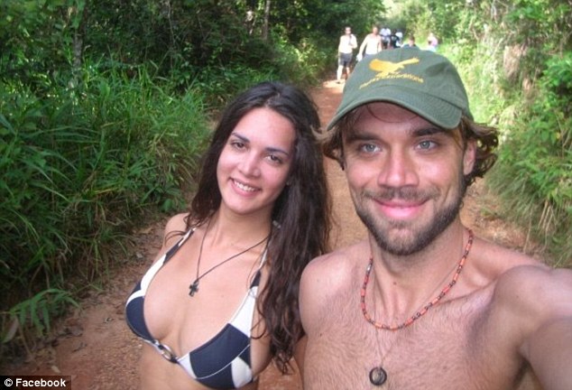 Happy: Mr Berry, 39, with Mrs Spear. He was an independent travel consultant based in Caracas