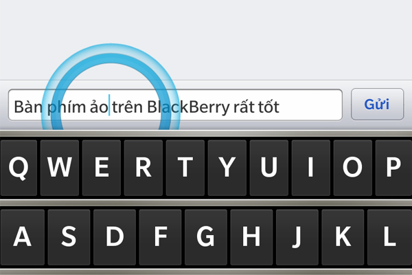Những thủ thuật thú vị với bàn phím của BlackBerry Z10
