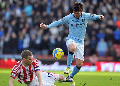 David Silva có lối chơi vô cùng kỹ thuật