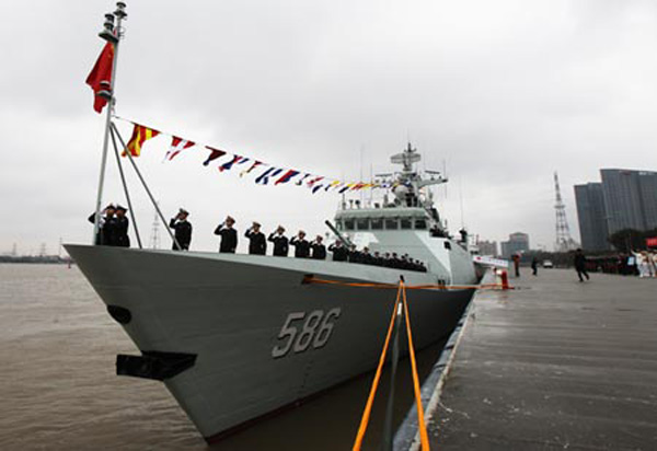  	Tàu hộ vệ lớp 056 của Trung Quốc mới được biên chế cho hạm đội Nam Hải
