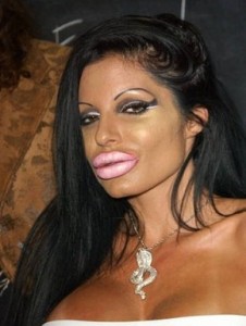 Plastic surgery fails - photo courtesy of tumblr