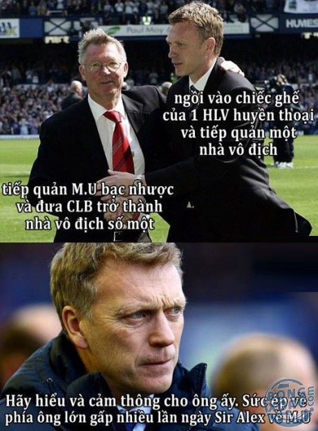 Quá nhọ cho David Moyes