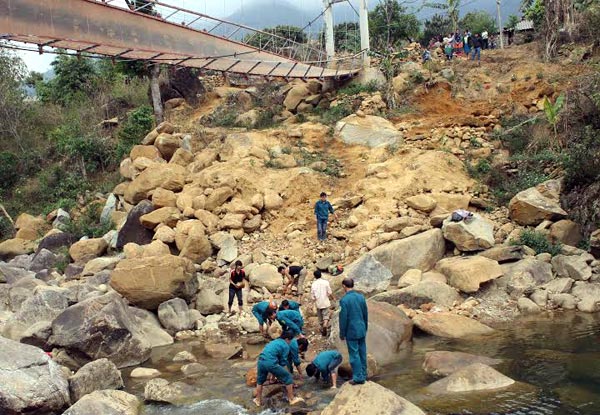 Chu Va; Tam Đường; Lai Châu; sập cầu