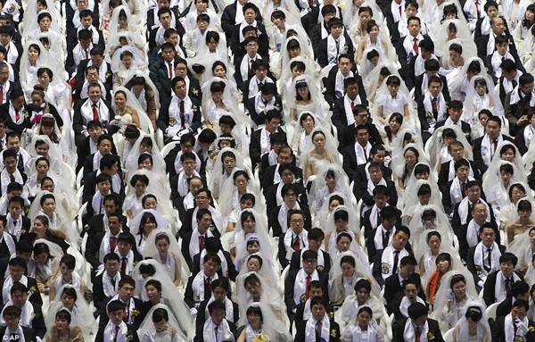 5.000 người cưới tập thể tại Hàn Quốc 3