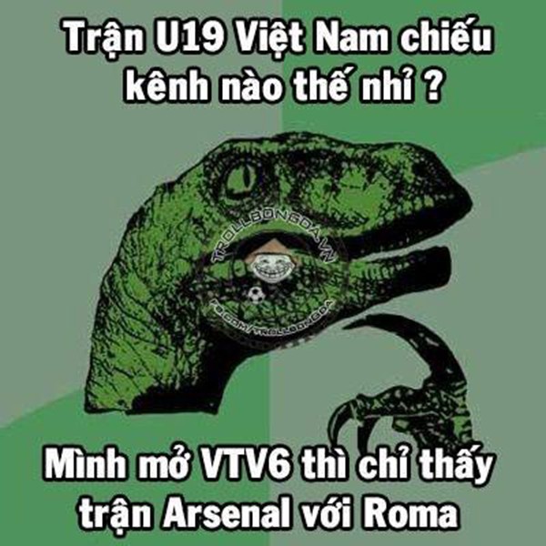 Cư dân mạng đua nhau chế ảnh hài hước về trận thua của U19 Việt Nam 3
