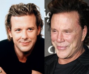 Plastic surgery fails, Mickey Rourke - photo courtesy of tumblr 