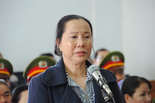 Nguyễn Thị Vân đề nghị giảm án cho nhóm bị cáo NH