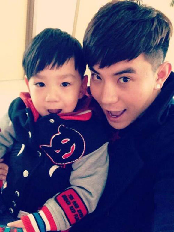 Hai cha con đẹp trai nhất Trung Quốc 