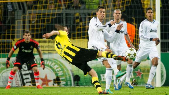 Real đã bị Dortmund đả bại tới 4-1 trên đất Đức năm ngoái