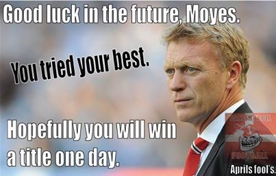 Nghĩ về tương lai đi Moyes, mùa này kết thúc rồi...