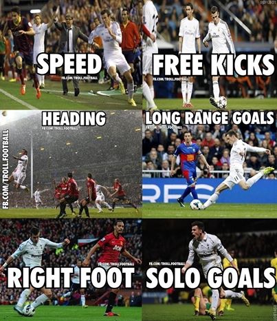 Bale quá hoàn hảo