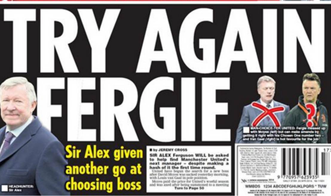 Sir Alex sẽ tiếp tục chọn người kế vị ở Man United?