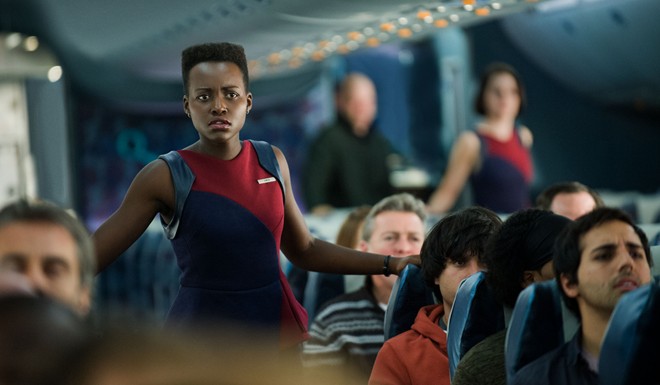 Không có nhiều đất diễn dành cho Lupita Nyongo trong Non-stop.