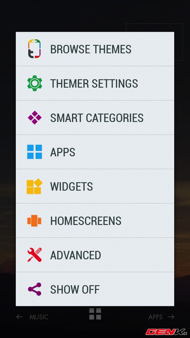 Thay đổi giao diện Android đơn giản hơn với Themer