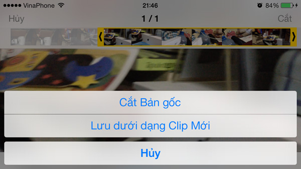 Cách cắt video ngay trên iPhone và iPad