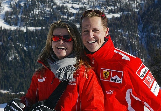 Corinna - vợ của Schumacher, sẽ không thể bên chồng như thế này...