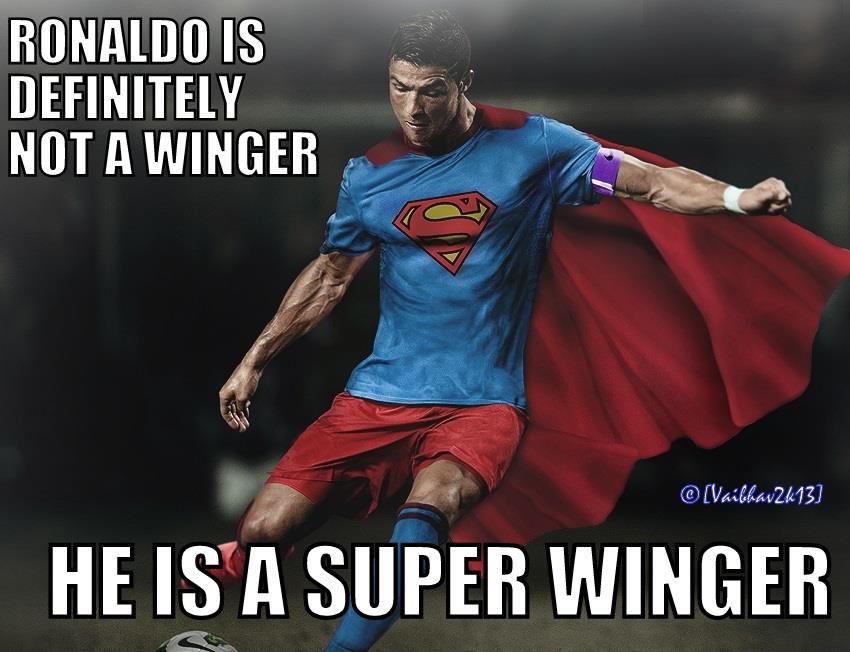 Ronaldo là siêu nhân ấy chứ