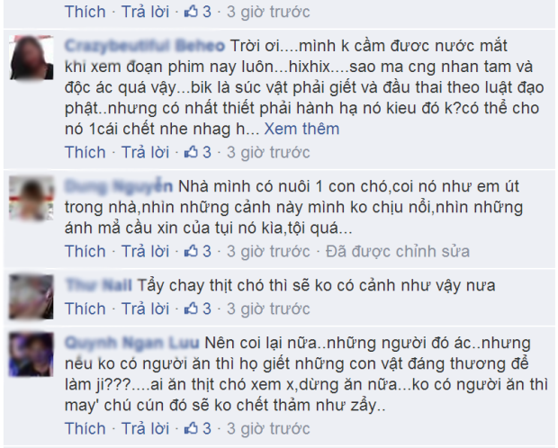 Cùng với Ngô Thanh Vân, rất nhiều cư dân mạng tỏ ra phẫn nộ vì những hình ảnh độc ác trong clip.