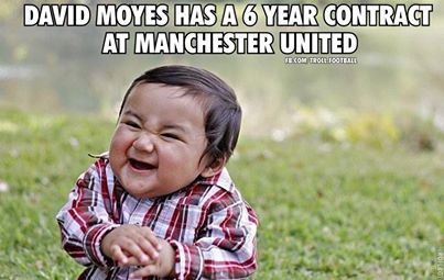 David Moyes còn 5 mùa nữa ở Man United cơ