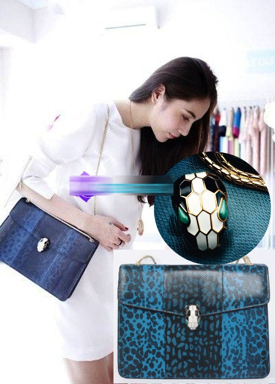 Thủy Tiên dùng hàng hiệu Serpenti