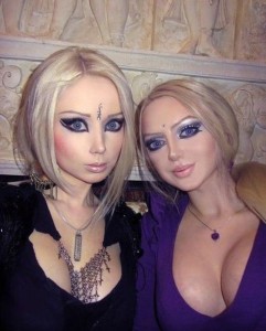 Plastic surgery fails, Real Life Barbie - photo courtesy of Pinterest