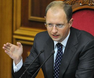 Thủ tướng tạm quyền Ukraine Arseniy Yatsenyuk. (Nguồn: AFP/TTXVN)