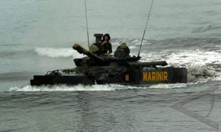 Xe chiến đấu bộ binh BMP-3F của Indonesia