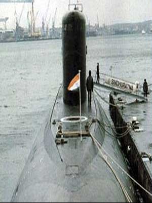 Tàu ngầm INS Sindhuratna trước khi gặp nạn