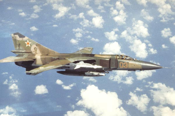 MiG-23 chiếc tiêm kích đầu tiên được chế tạo dưới sự dẫn dắt của nhà thiết kế Belyakov.