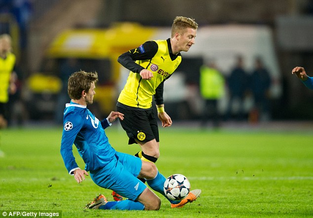 Reus đang làm một trong những mục tiêu của David Moyes