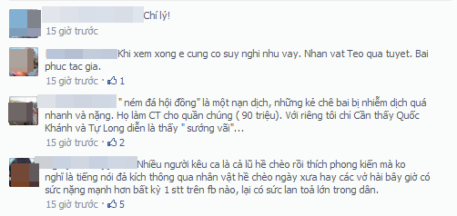 Những dòng chia sẻ đồng tình với facebooker Phạm Ngọc Tiến