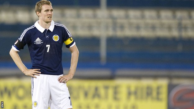 Darren Fletcher sẽ đeo băng thủ quân ĐT Scotland ở trận tới gặp Ba Lan