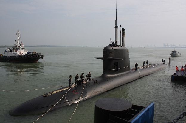  	Tàu ngầm Scorpène của Malaysia