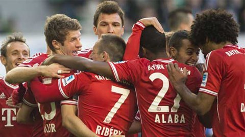 Bayern đang quá mạnh tại Bundesliga