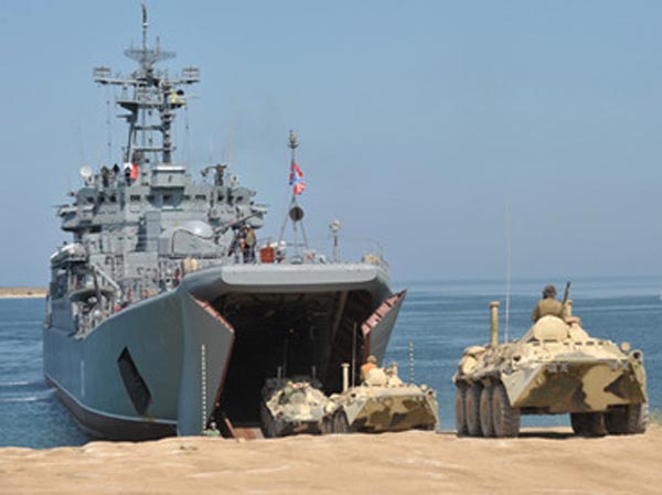 Khả năng lặp lại một Gruzia thứ 2 ở Ukraine là rất cao khi mà tàu đổ bộ cỡ lớn Nikolai Filchenkov đã mang quân đến Ukraine.