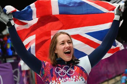 Elizabeth Yarnold giành huy chương vàng cho Vương quốc Anh